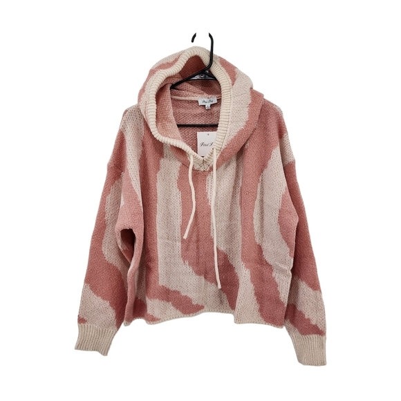 Petal Dew Women's Poly Swirl Hoodie Artsy Sweatshirt - M - Picture 2 of 8